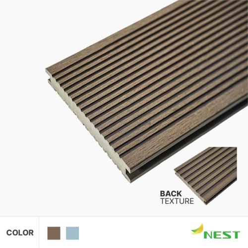 Synthetic wood deck - clip type (hollow type) ND011 /25T