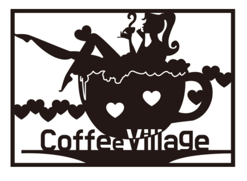 Steel Deco Powder-Coated Metal Railing Design – Coffee Cup Lady