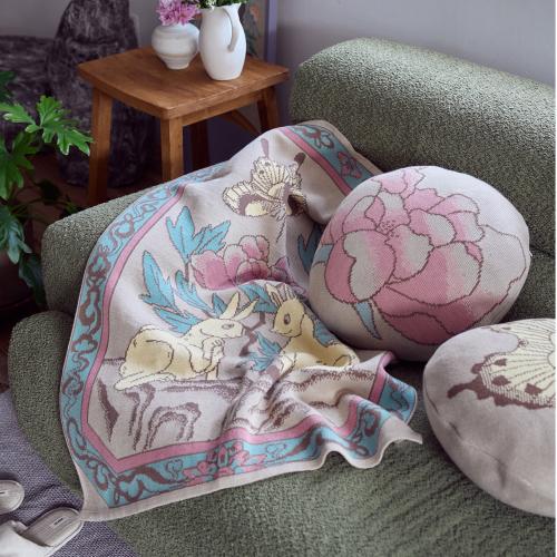 Rabbit couple Blanket