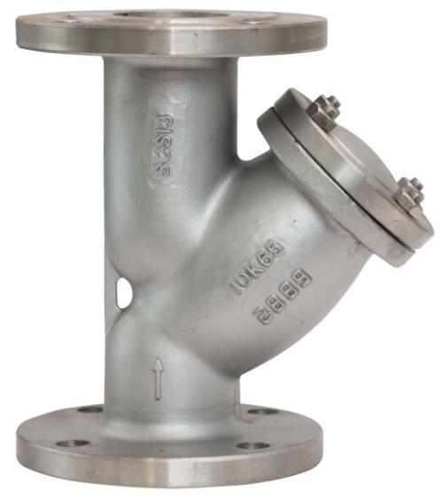 Stainless steel 10K flange type strainer (B.B TYPE)