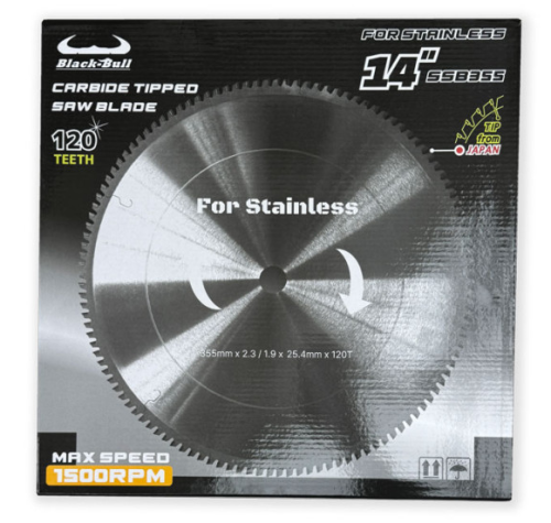 Metal circular saw blade - stainless steel only (305mm/355mm)
