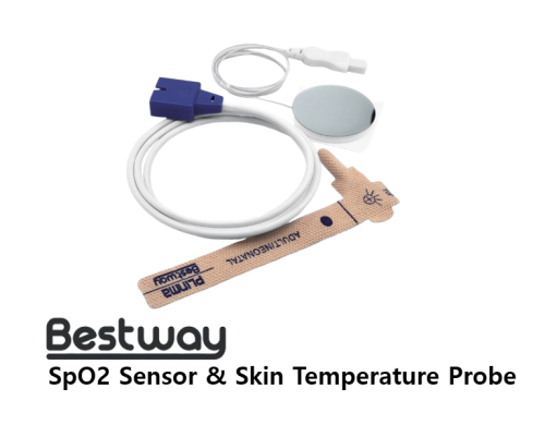 Bestway SpO2 Sensor & Skin Temperature Probe